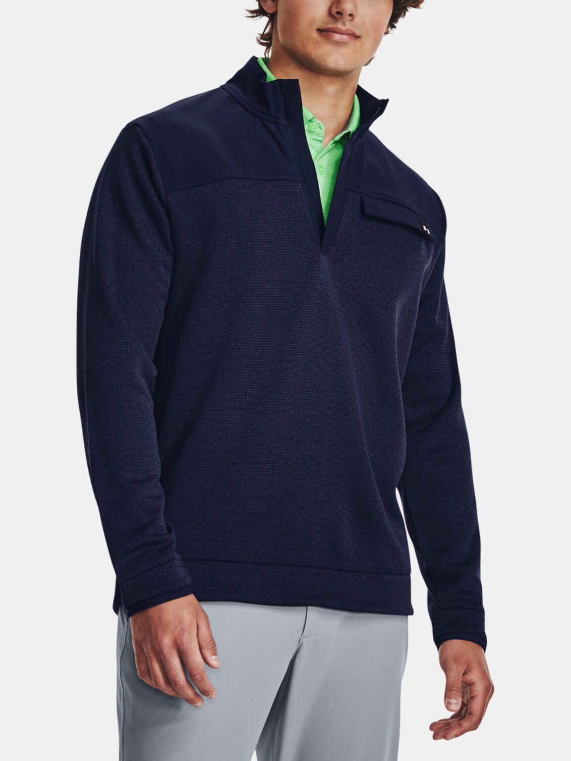 Under Armour Sweatshirt UA Storm SweaterFleece HZ-BLU - Men