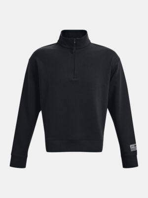 Under Armour Sweatshirt UA Summit Knit 1/2 Zip-BLK - unisex