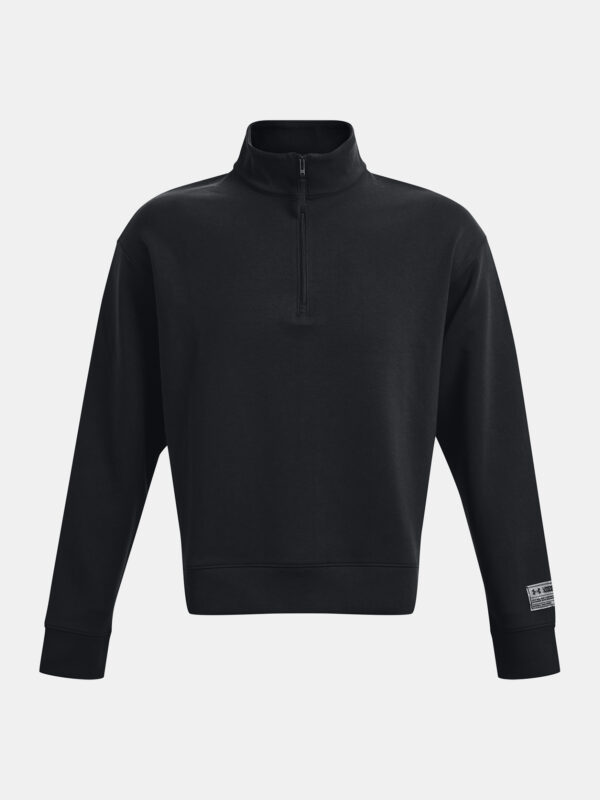 Under Armour Sweatshirt UA Summit Knit 1/2 Zip-BLK - unisex