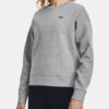 Under Armour Sweatshirt Unstoppable Flc Crew-GRY - Women