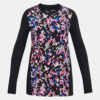 Under Armour T-Shirt CW Novelty LS Crew-BLK - Girls