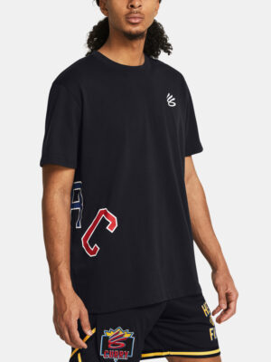 Under Armour T-Shirt Curry Arc HW Tee-BLK - Men's