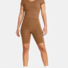 Under Armour T-Shirt Meridian SS Fitted-BRN - Women