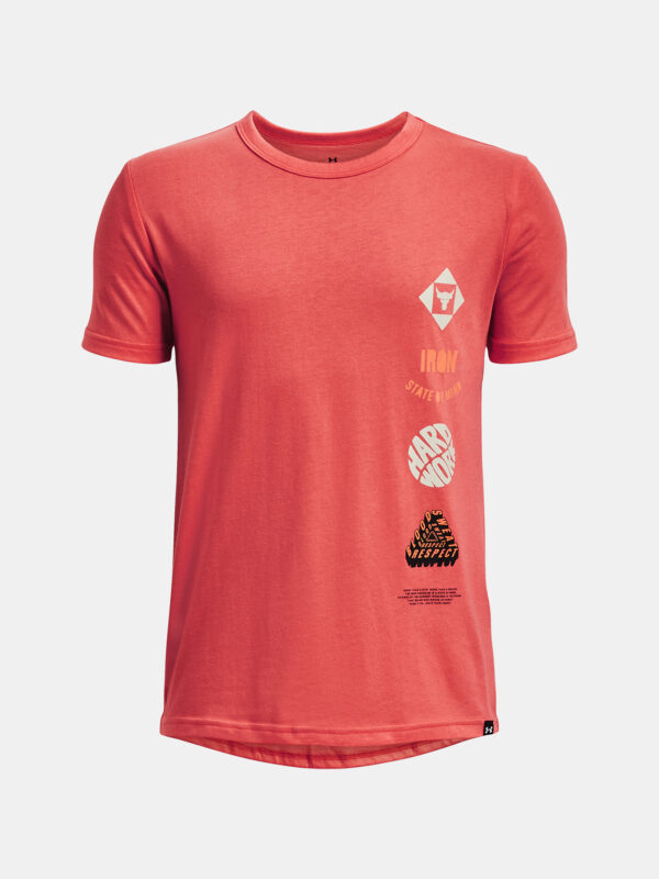 Under Armour T-Shirt Pjt Rck Show Your Fam SS-ORG - Boys