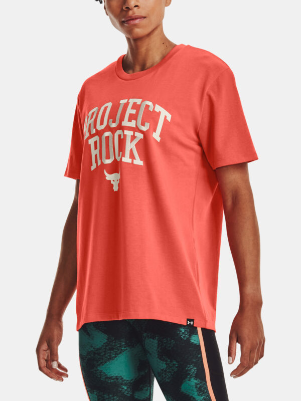 Under Armour T-Shirt Pjt Rock Hwt Campus T-ORG - Women