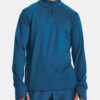 Under Armour T-Shirt QUALIFIER RUN 1/4 ZIP-BLU - Men