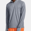 Under Armour T-Shirt QUALIFIER RUN 1/4 ZIP-GRY - Men