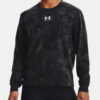 Under Armour T-Shirt Rival Terry Print Crew-BLK - Women