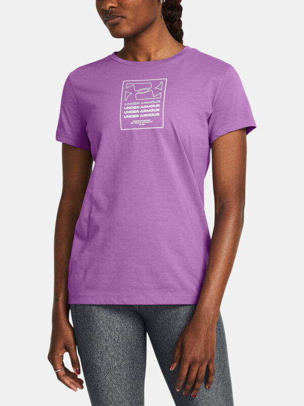 Under Armour T-Shirt UA BOX WDMK ORIGINATORS SS-PPL - Women