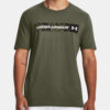 Under Armour T-Shirt UA CAMO CHEST STRIPE SS-GRN - Men