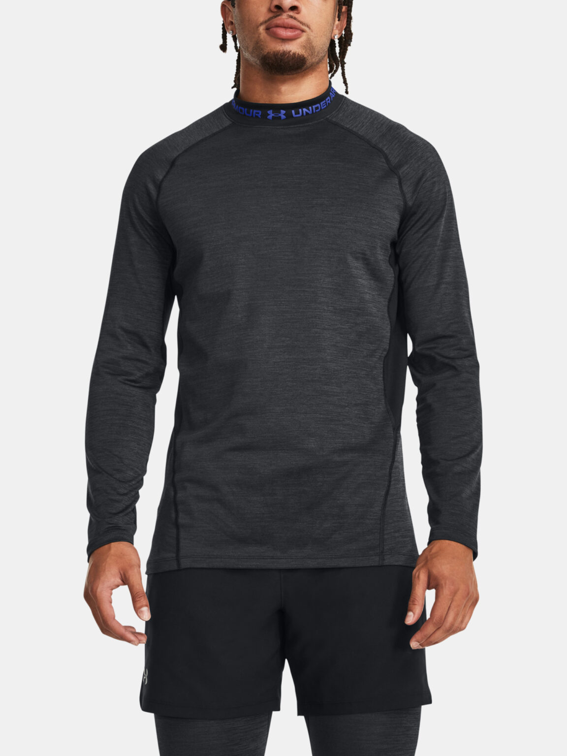 Under Armour T-Shirt UA CG Armour Twist Mock-BLK - Men's