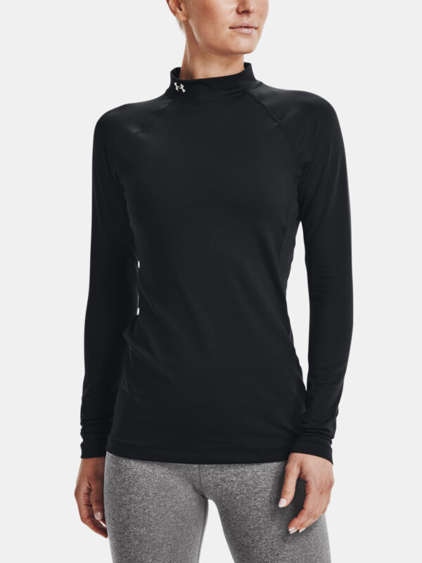 Under Armour T-Shirt UA CG Authentics Mockneck-BLK - Women
