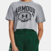 Under Armour T-Shirt UA COLLEGIATE CREST CROP SS-GRY - Women
