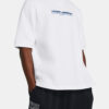 Under Armour T-Shirt UA Essential Flc OS SS Crew-WHT - Mens