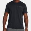 Under Armour T-Shirt UA LAUNCH SHORTSLEEVE-BLK - Men