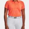 Under Armour T-Shirt UA Playoff Printed SS Polo-PNK - Women