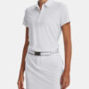 Under Armour T-Shirt UA Playoff SS Polo -WHT - Women