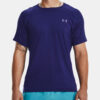Under Armour T-Shirt UA Rush Emboss SS-BLU - Men