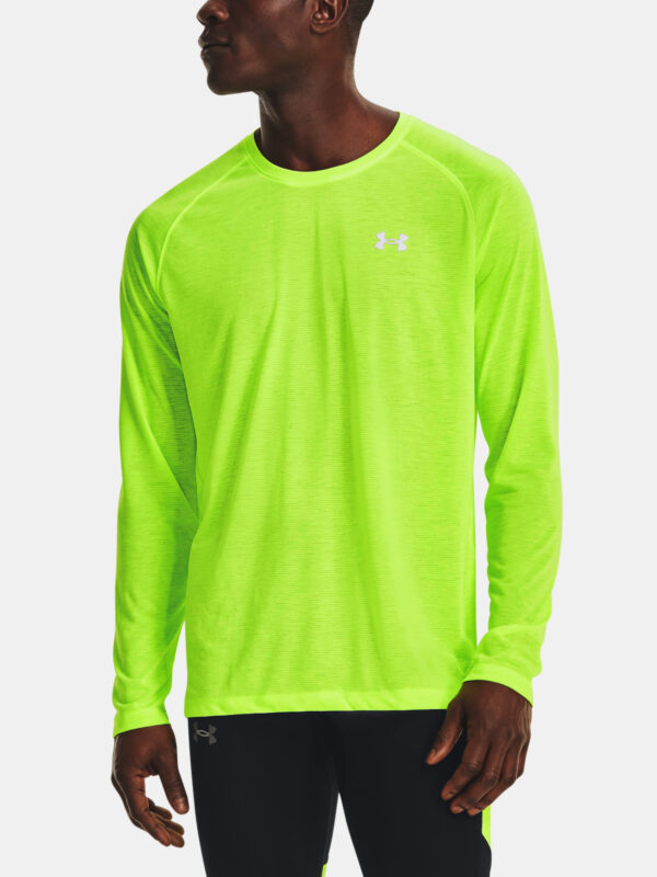 Under Armour T-Shirt UA STREAKER LONG SLEEVE-GRN - Men