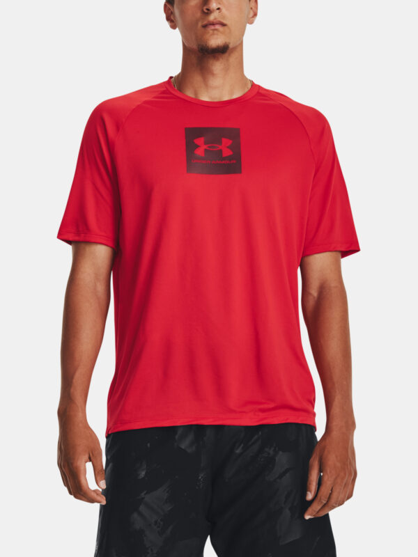 Under Armour T-Shirt UA Tech Prt Fill SS-RED - Men's