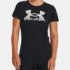 Under Armour T-Shirt UA Tech Solid Script SSC-BLK - Women
