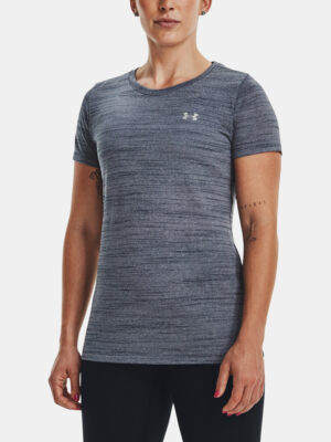 Under Armour T-Shirt UA Tech Tiger SSC-GRY - Women Under Armour T-Shirt UA Tech Tiger SSC-GRY - Women