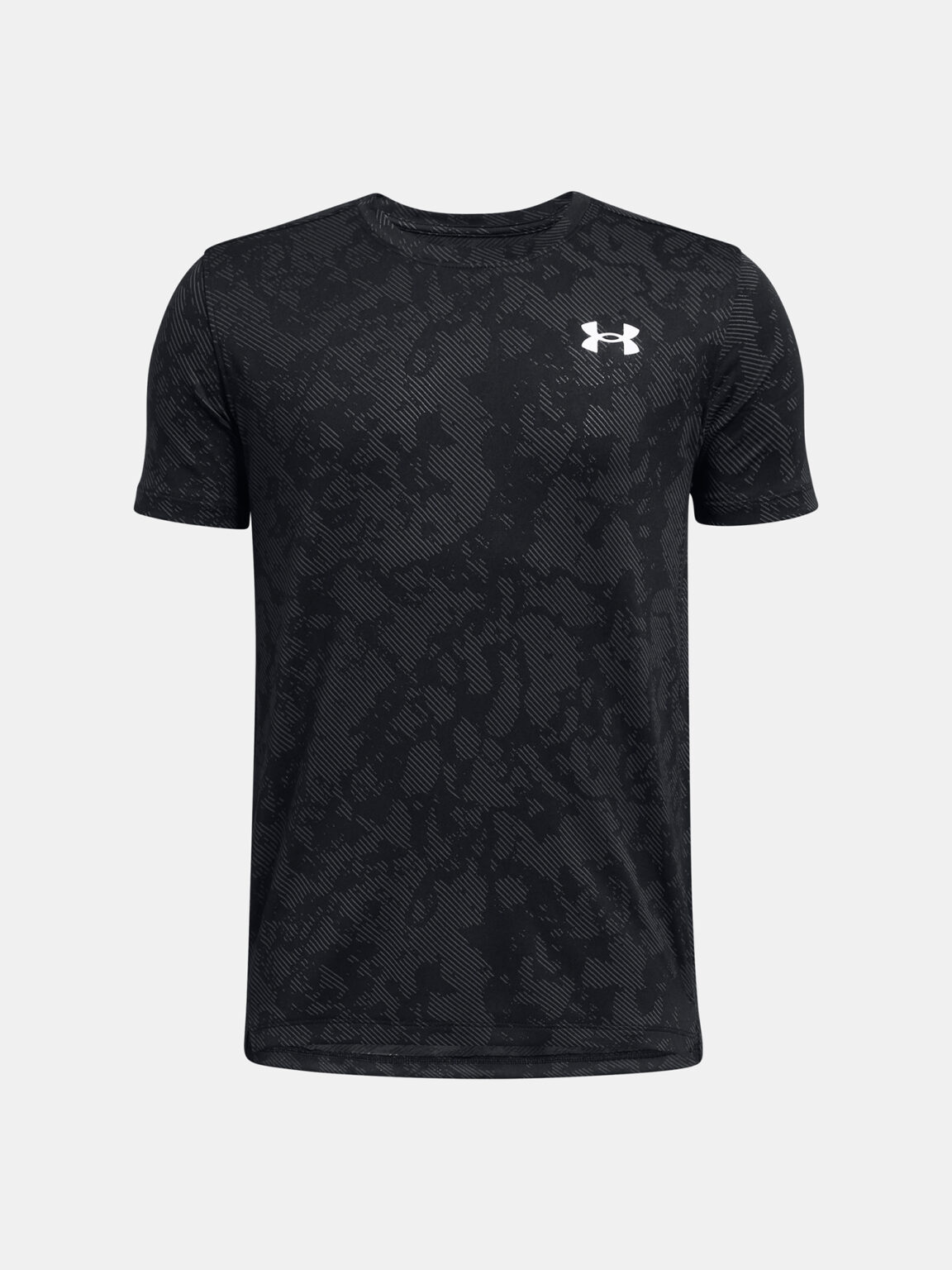 Under Armour T-Shirt UA Tech Vent Geode SS-BLK - Boys