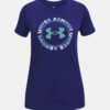 Under Armour T-Shirt UA Tech Wordmark SSC-BLU - Girls