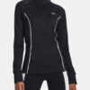 Under Armour T-Shirt UA Train CW 1/2 Zip-BLK - Women