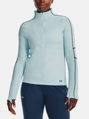 Under Armour T-Shirt UA Train CW 1/2 Zip-BLU - Women Under Armour T-Shirt UA Train CW 1/2 Zip-BLU - Women