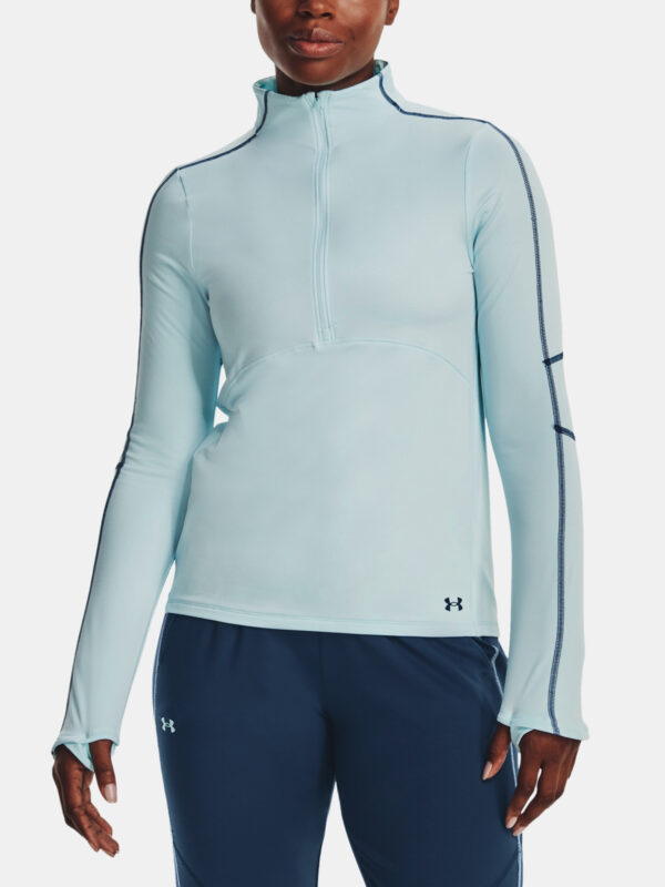 Under Armour T-Shirt UA Train CW 1/2 Zip-BLU - Women