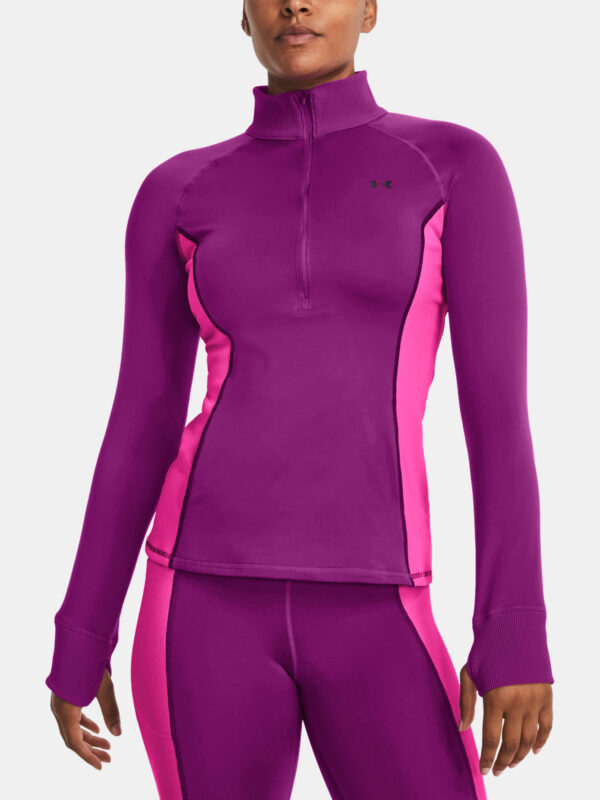 Under Armour T-Shirt UA Train CW 1/2 Zip-PPL - Women
