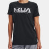 Under Armour T-Shirt UA VINTAGE PERFORMANCE SS-BLK - Women