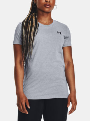 Under Armour T-Shirt UA W SPORTSTYLE LC SS-GRY - Women Under Armour T-Shirt UA W SPORTSTYLE LC SS-GRY - Women
