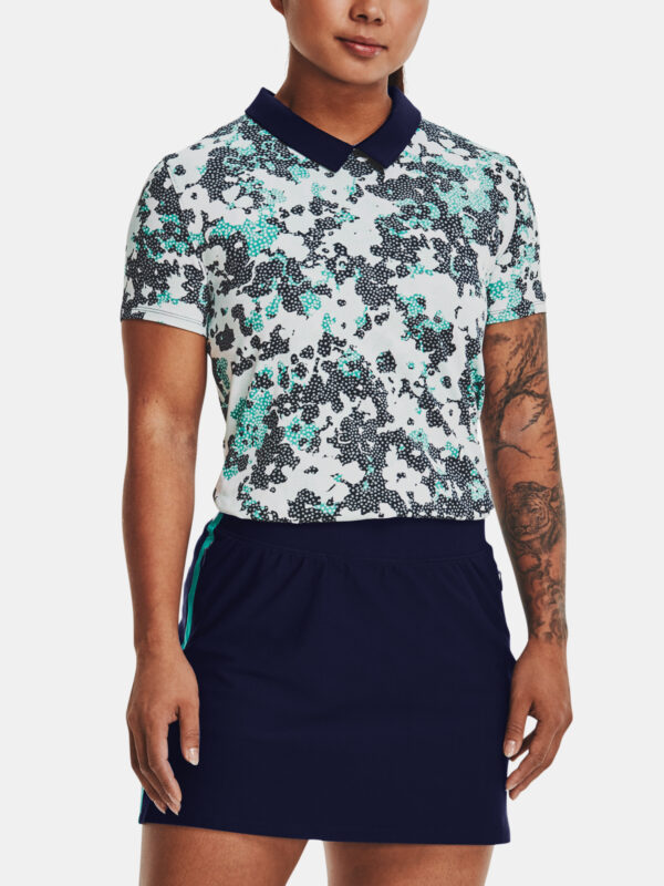 Under Armour T-Shirt UA Zinger Rise SS Polo-NVY - Women