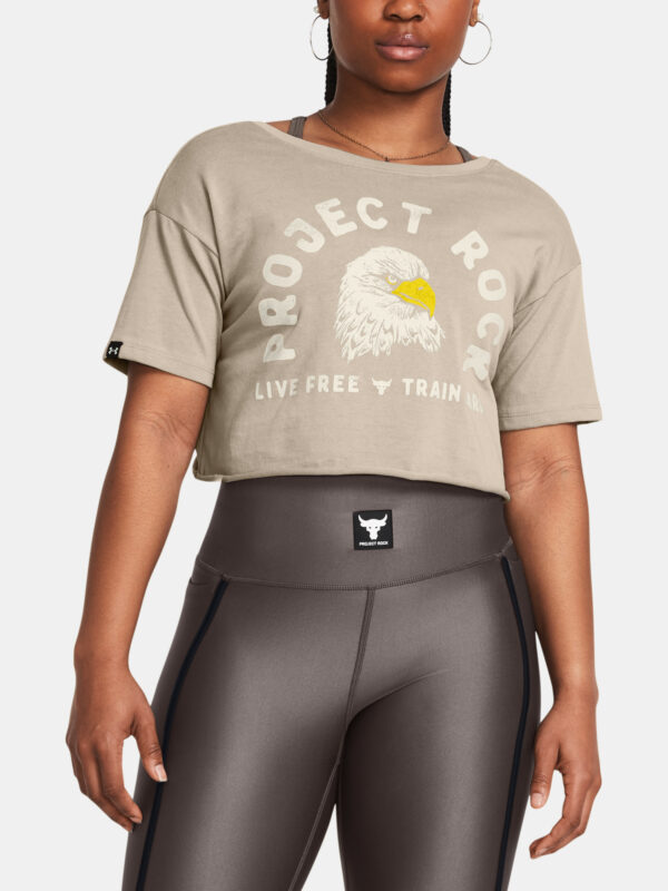 Under Armour T-shirt Pjt Rck Balance Graphic T-BRN - Women's