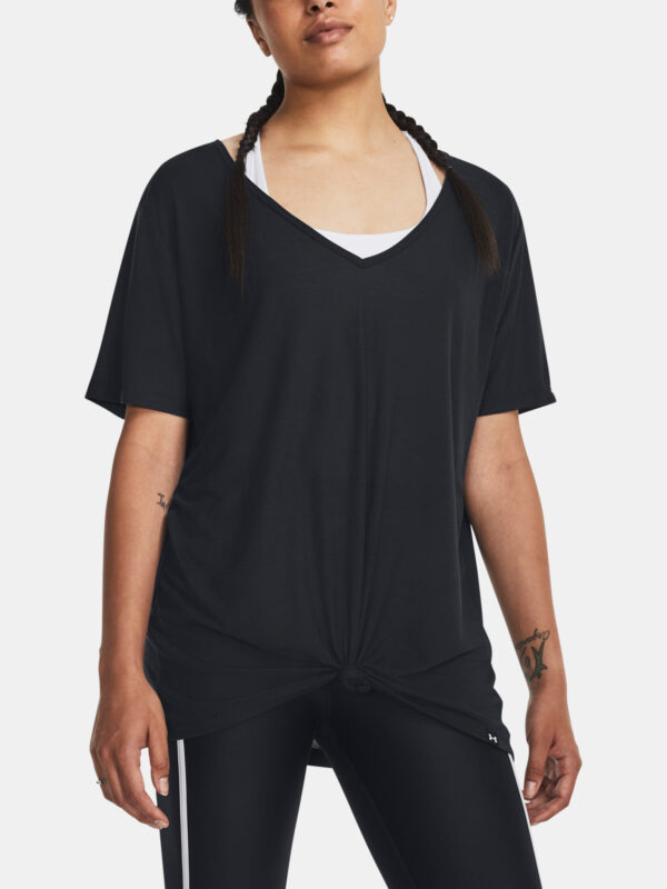 Under Armour T-shirt Pjt Rck Completer Deep V T-BLK - Women's