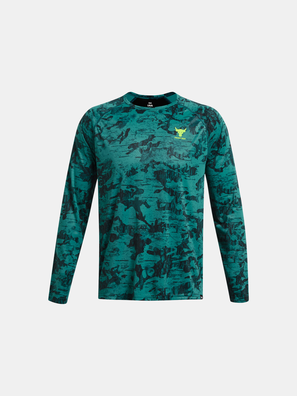Under Armour T-shirt Pjt Rck IsoChill LS-BLU - Men