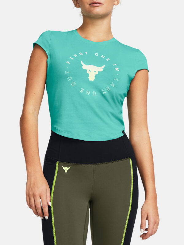 Under Armour T-shirt Pjt Rck Nght Shft Cap T Q4-GRN - Women's