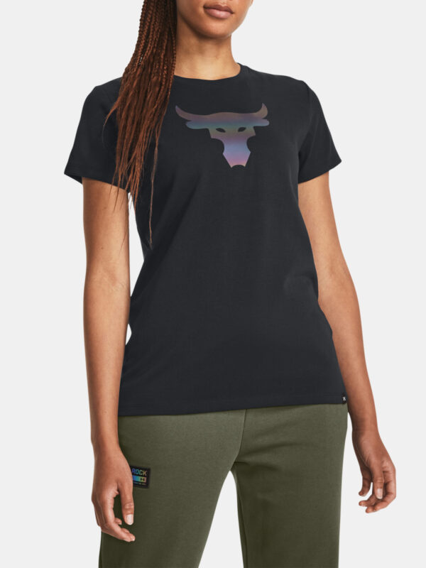 Under Armour T-shirt Pjt Rck Nght Shft SS HW Q4-BLK - Women's