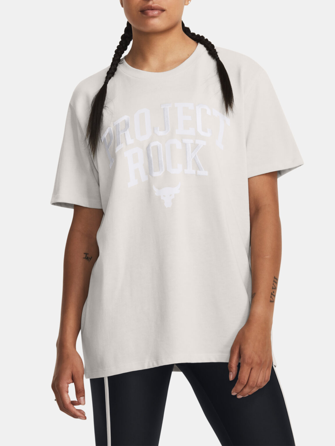 Under Armour T-shirt Pjt Rock Hwt Campus T-GRN - Women