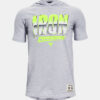 Under Armour T-shirt Project Rock Cc Ss Hdy-Gry - Boys