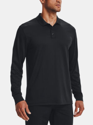 Under Armour T-shirt Tac Performance Polo LS 2.0-BLK - Men