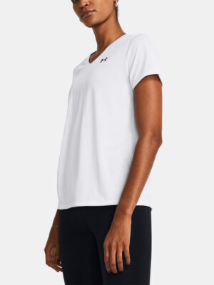 Under Armour T-shirt Tech SSV- Solid-WHT - Women's Under Armour T-shirt Tech SSV- Solid-WHT - Women's