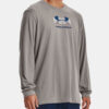 Under Armour T-shirt UA GRID GEOMETRIC LOGO LS-GRY - Men