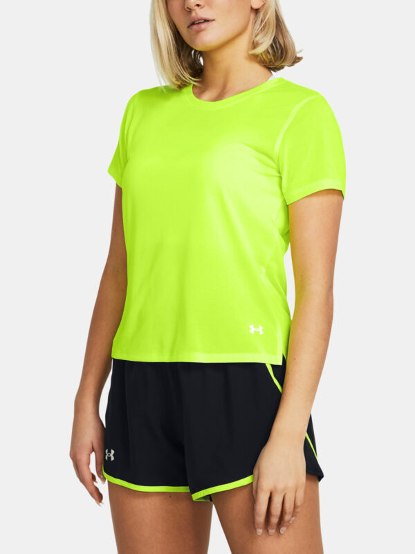 Under Armour T-shirt UA Launch Shortsleeve-GRN - Women's