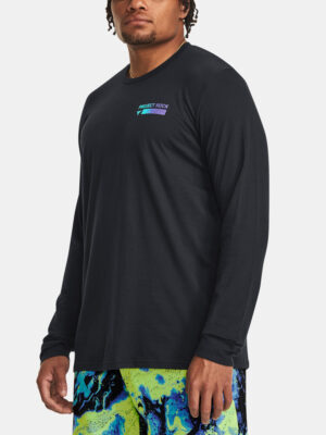 Under Armour T-shirt UA PJT ROCK BRAHMA LS-BLK - Men's