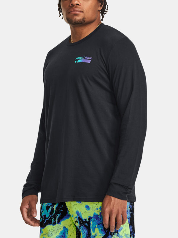 Under Armour T-shirt UA PJT ROCK BRAHMA LS-BLK - Men's