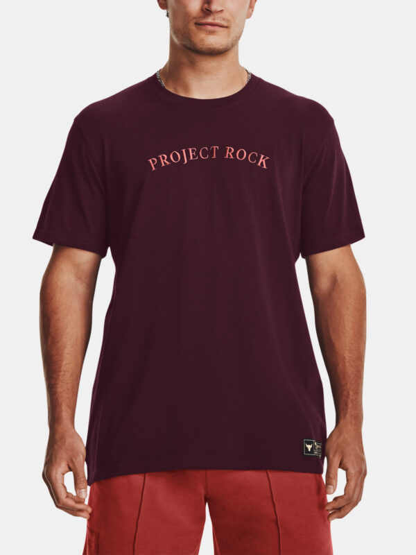 Under Armour T-shirt UA PJT ROCK CREST HW SS-MRN - Men's