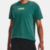 Under Armour T-shirt UA PJT ROCK GLOBE SS-GRN - Women's